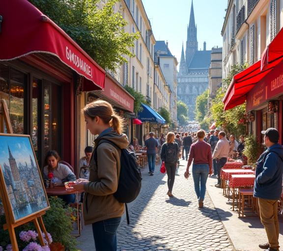 Immersion culturelle française à Paris